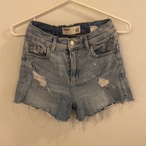 Jean shorts